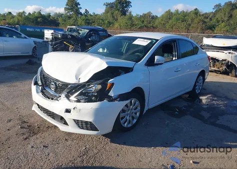 2019 Nissan Sentra S z USA, uszkodzony, nr VIN 3N1AB7AP0KY421571